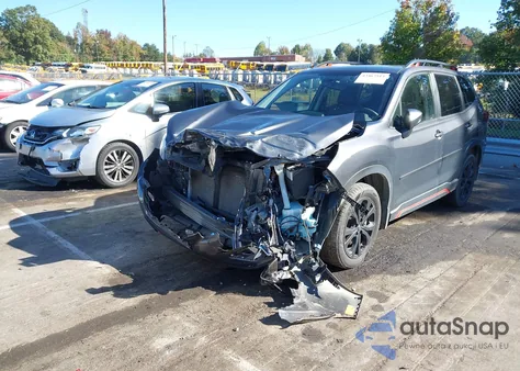 2021 Subaru Forester Sport from USA, damaged, VIN JF2SKARC2MH521400
